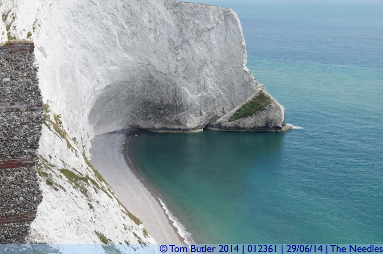 Photo ID: 012361, Beach at the Needles, The Needles, Isle of Wight