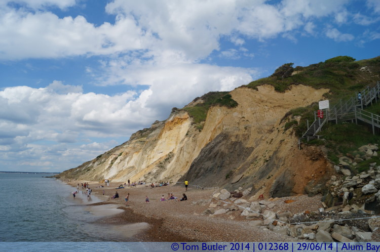 Photo ID: 012368, In the bay, Alum Bay, Isle of Wight