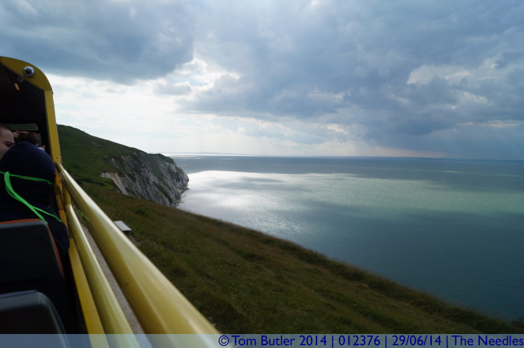 Photo ID: 012376, Towards the Needles, The Needles, Isle of Wight