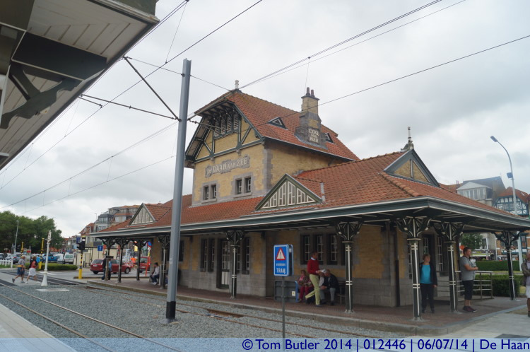 Photo ID: 012446, Picturesque Tram Stop, De Haan, Belgium