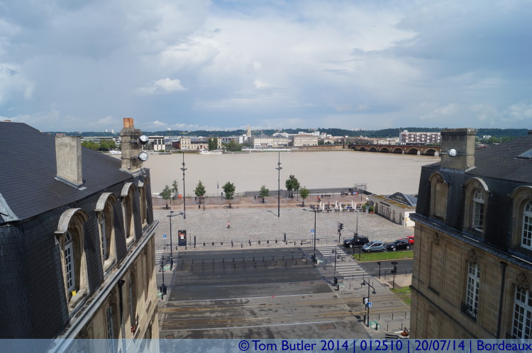 Photo ID: 012510, View from Porte Cailhau, Bordeaux, France