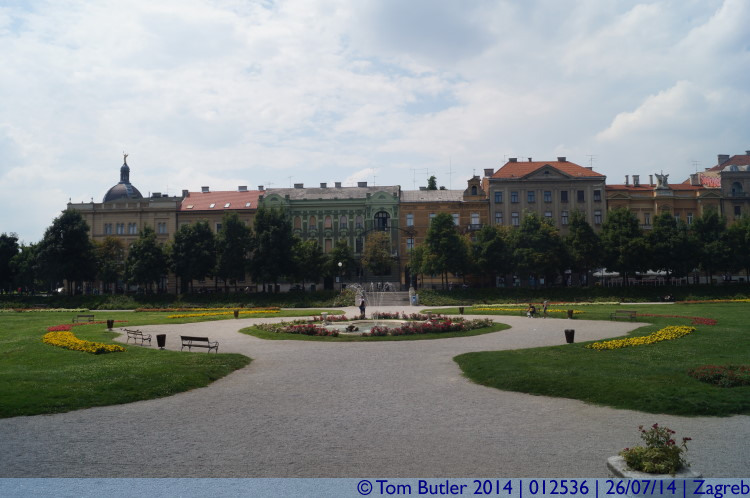 Photo ID: 012536, The Park kralja Tomislava, Zagreb, Croatia