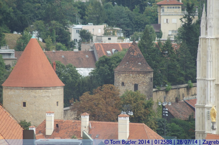 Photo ID: 012588, Cathedral defences, Zagreb, Croatia