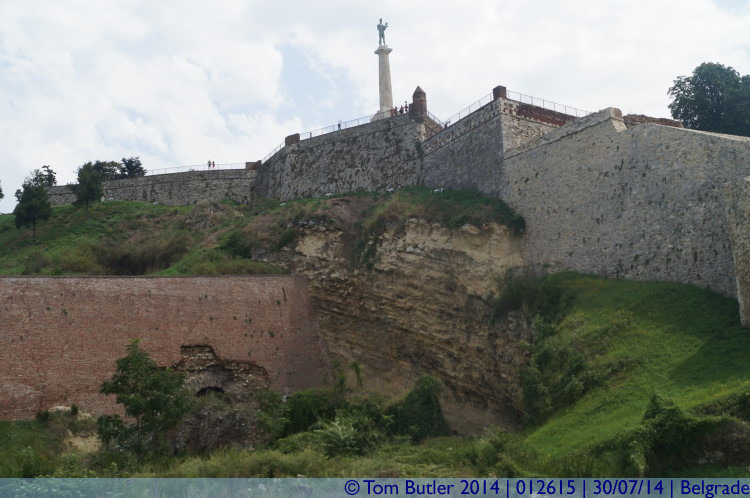 Photo ID: 012615, Fortress walls, Belgrade, Serbia