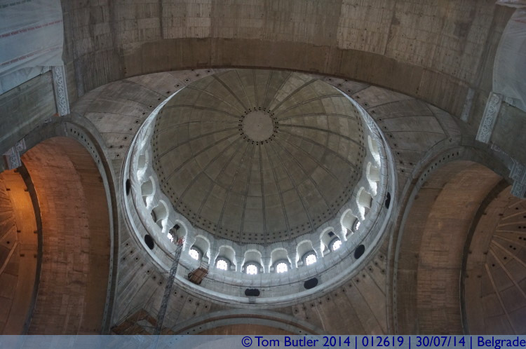 Photo ID: 012619, Dome of St Sava, Belgrade, Serbia