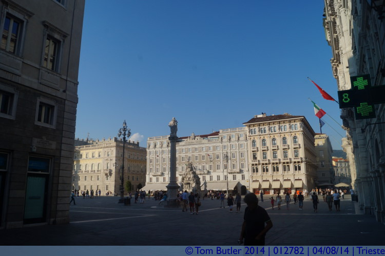 Photo ID: 012782, Approaching Piazza Unit, Trieste, Italy