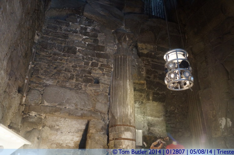 Photo ID: 012807, Roman remains in the belfry, Trieste, Italy