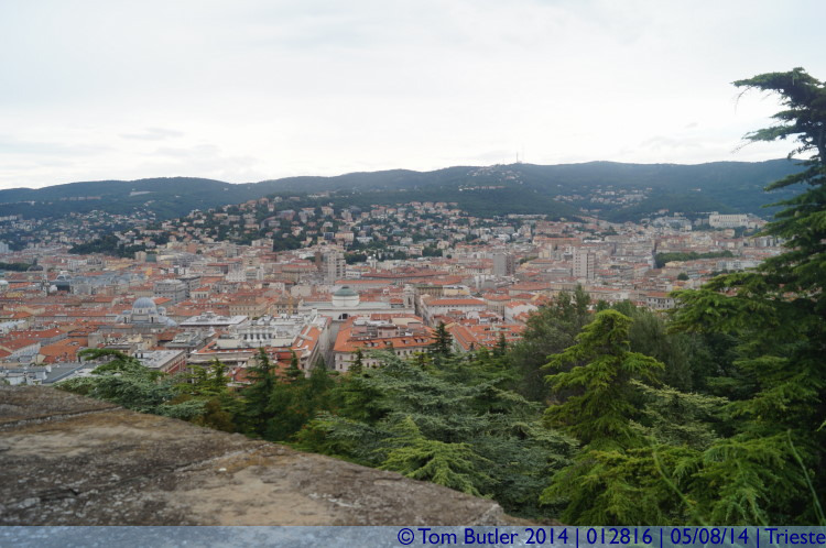 Photo ID: 012816, View from the castle, Trieste, Italy