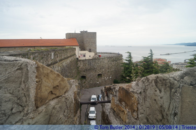 Photo ID: 012819, Castle fortifications, Trieste, Italy
