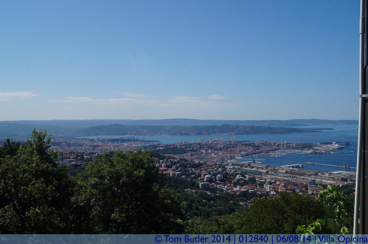 Photo ID: 012840, View over Trieste, Villa Opicina, Italy