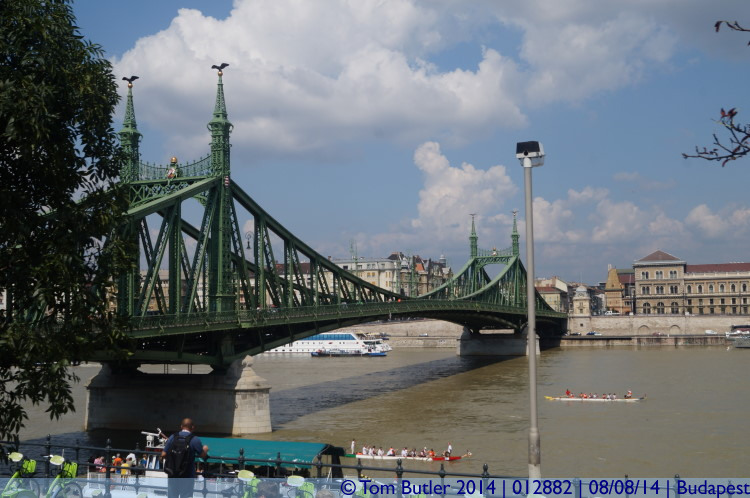 Photo ID: 012882, Liberty Bridge, Budapest, Hungary