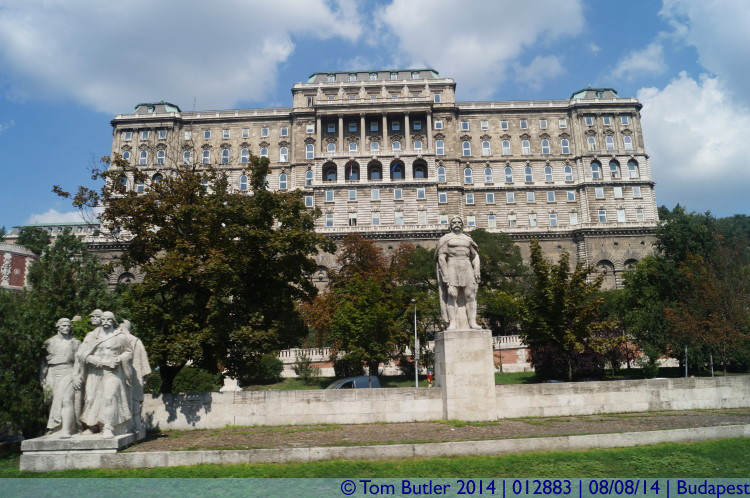 Photo ID: 012883, Below the castle palace, Budapest, Hungary