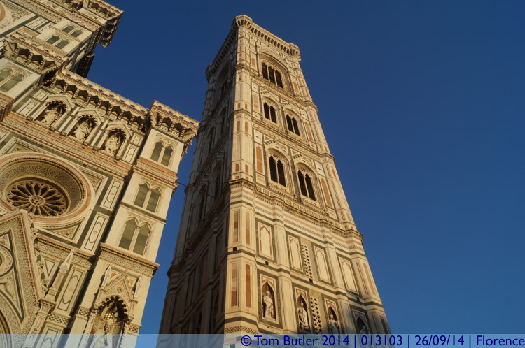Photo ID: 013103, Bell tower, Florence, Italy