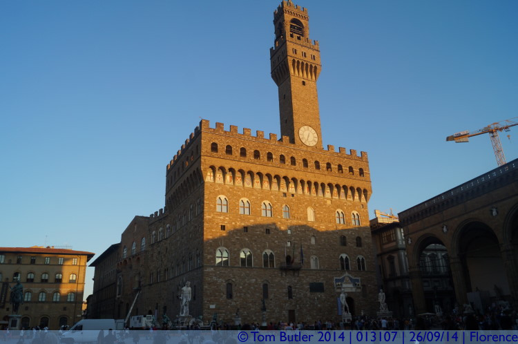 Photo ID: 013107, The Palazzo Vecchio, Florence, Italy