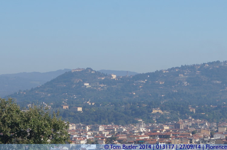 Photo ID: 013117, Looking across to Fiesole, Florence, Italy