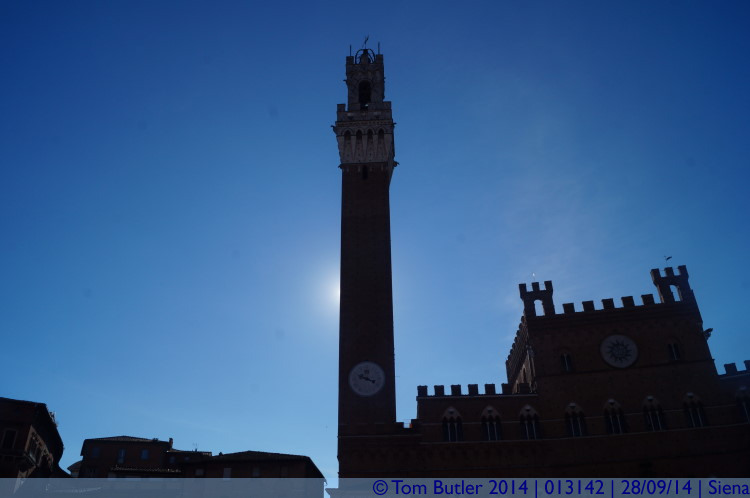 Photo ID: 013142, The Torre del Mangia, Siena, Italy