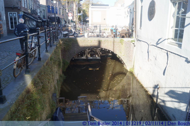Photo ID: 013219, Canal boats hibernating, Den Bosch, Netherlands