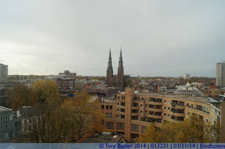 Photo ID: 013231, St Catharina from the Hotel, Eindhoven, Netherlands