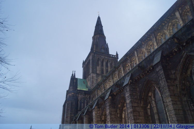Photo ID: 013306, Tower of the Cathedral, Glasgow, Scotland