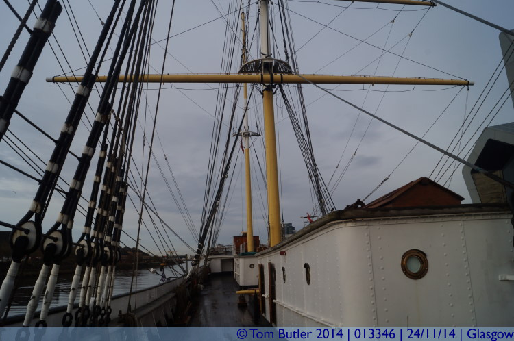 Photo ID: 013346, On the Tall Ship, Glasgow, Scotland
