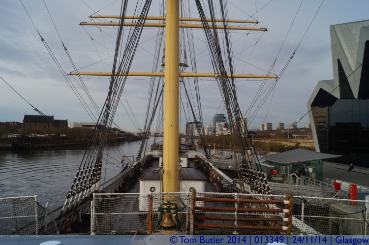 Photo ID: 013349, Tall ship, Glasgow, Scotland