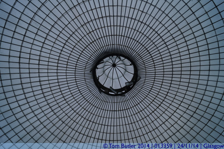 Photo ID: 013359, Roof of the Kibble Palace, Glasgow, Scotland