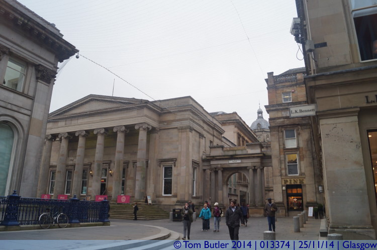 Photo ID: 013374, Royal Exchange Square, Glasgow, Scotland