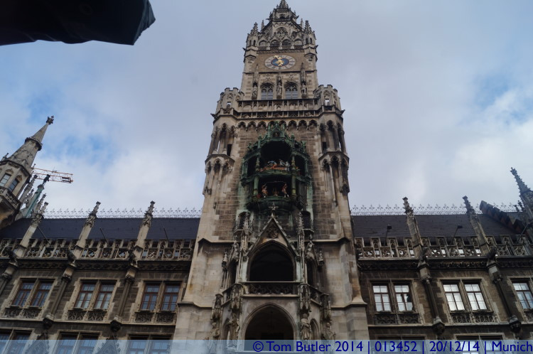 Photo ID: 013452, The tower of the Neues Rathaus, Munich, Germany