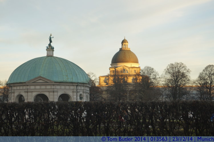 Photo ID: 013563, Domes in the Hofgarten, Munich, Germany