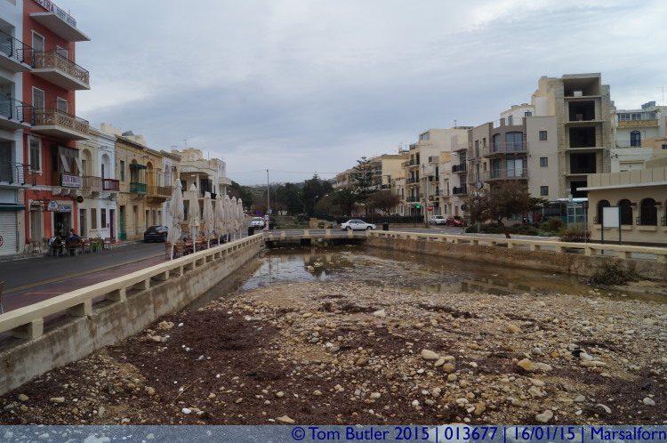 Photo ID: 013677, The part time river, Marsalforn, Malta