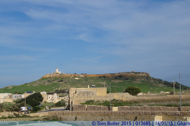 Photo ID: 013685, Looking towards the lighthouse, Gharb, Malta
