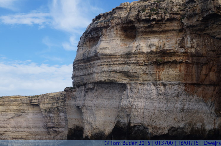 Photo ID: 013700, Face in the cliff, Dwejra, Malta