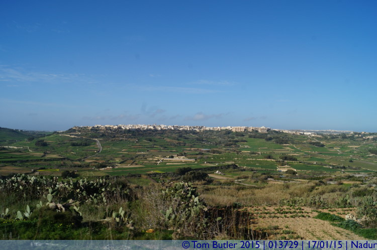 Photo ID: 013729, Looking across to Xaghra, Nadur, Malta