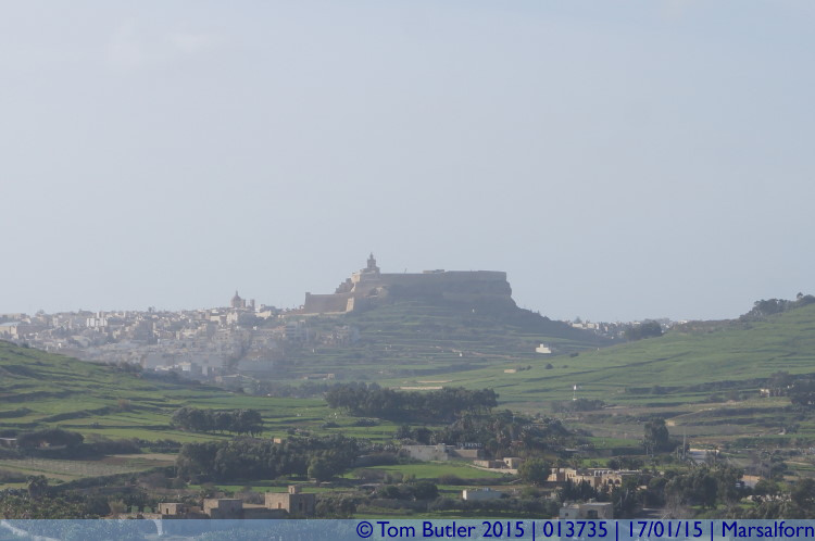 Photo ID: 013735, Rabat from Marsalforn, Marsalforn, Malta