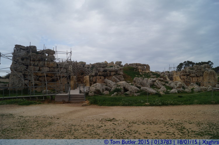 Photo ID: 013783, Temple entrances, Xaghra, Malta