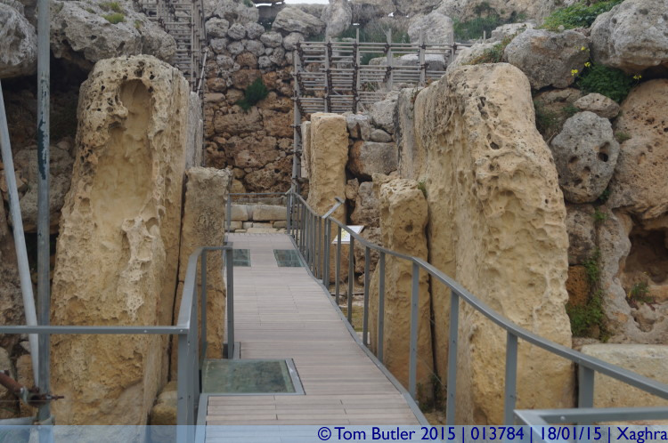 Photo ID: 013784, Entering the first temple, Xaghra, Malta
