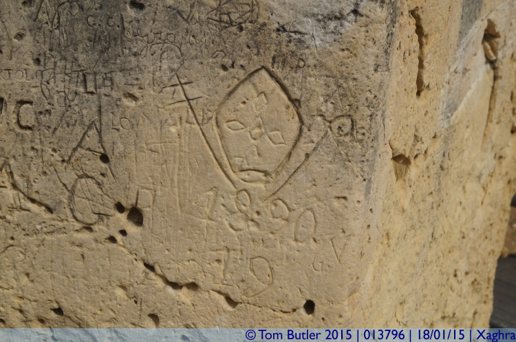 Photo ID: 013796, Historic graffiti, Xaghra, Malta