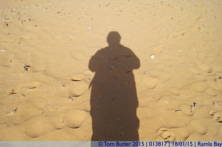 Photo ID: 013817, On the Beach, Ramla Bay, Malta