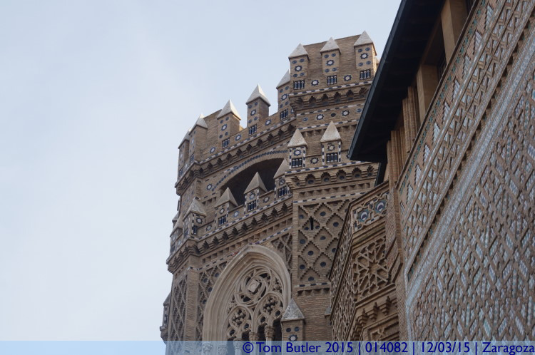 Photo ID: 014082, Tower of the Cathedral, Zaragoza, Spain