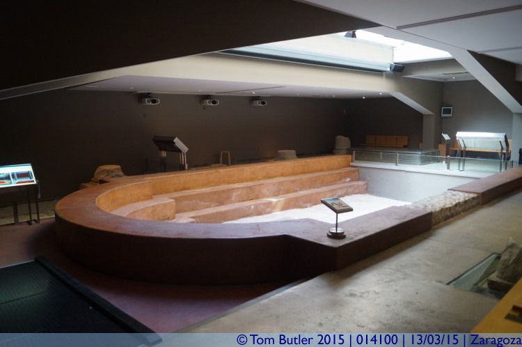 Photo ID: 014100, Roman Baths, Zaragoza, Spain