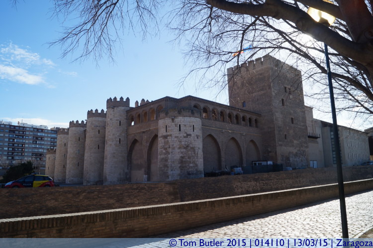 Photo ID: 014110, Approaching the Aljafera Palace, Zaragoza, Spain