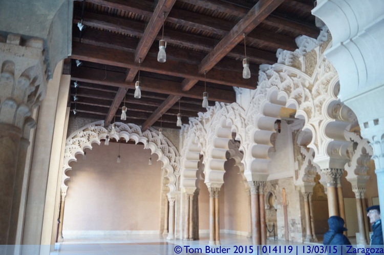 Photo ID: 014119, Inside the palace, Zaragoza, Spain