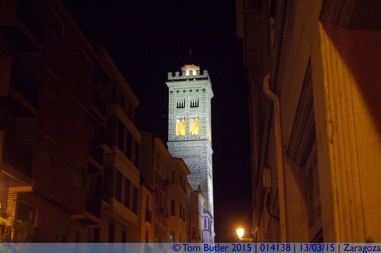 Photo ID: 014138, Tower of Santa Maria Magdalena, Zaragoza, Spain