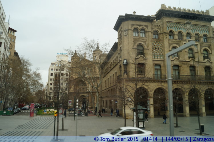 Photo ID: 014141, Santa Engracia and Post Office, Zaragoza, Spain