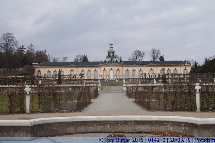 Photo ID: 014210, Rear of the picture gallery, Potsdam, Germany