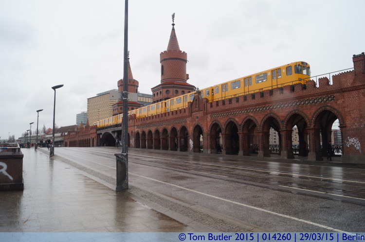 Photo ID: 014260, Oberbaumbrcke and U-Bahn, Berlin, Germany