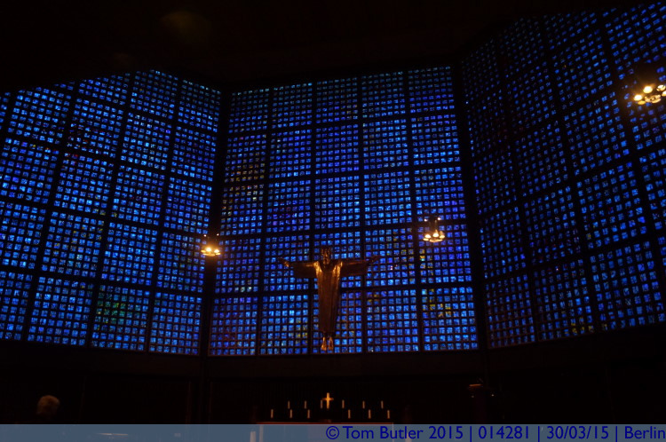 Photo ID: 014281, Inside the new church, Berlin, Germany
