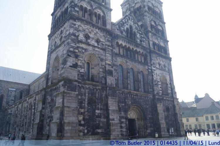Photo ID: 014435, Front of the Cathedral, Lund, Sweden