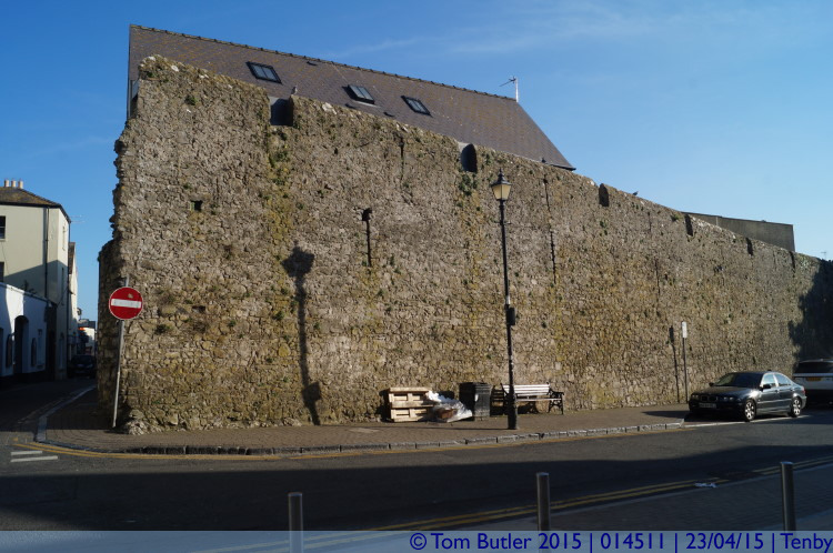 Photo ID: 014511, Part of the town walls, Tenby, Wales