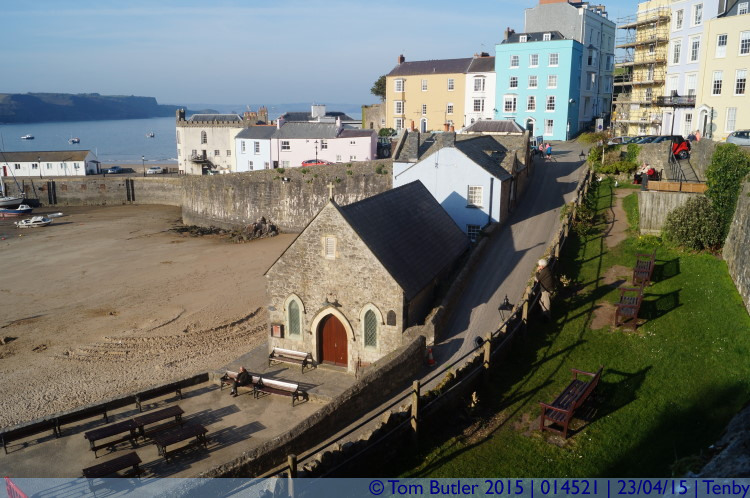 Photo ID: 014521, Chapel in the harbour, Tenby, Wales